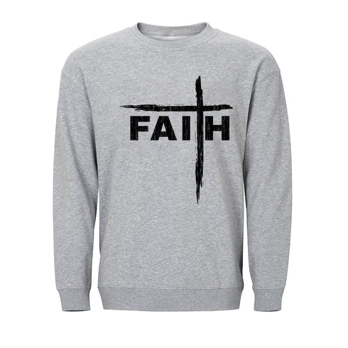 Faith Brush Stroke Sweatshirt